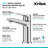 Indy Single Hole Bathroom Faucet with Drain Assembly