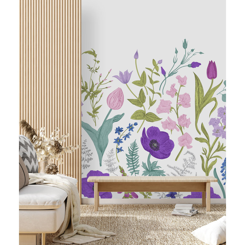 Murale, L 10,41 po x L 125 po, Vinyle