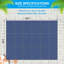 Couverture de sécurité pour piscine creusée, couverture de sécurité rectangulaire pour piscine d'hiver 16X32ft-122260543-122260542
