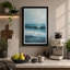 Waves at Dusk Coastal - Wrapped Canvas-1145369927-1145369931