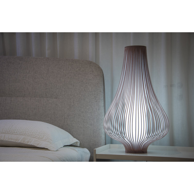 Lampe de table standard 25 po Blossom, Cendré, H 28 po x l 20 po x P 20 po