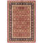 Tapis Troy traditionnel de style persan audacieux, bleu marine, orange, or, vert, crème, ivoire, lavable en machine, à poils courts, adapté à l'intérieur et à l'extérieur, pour salon, chambre, salle à manger, entrée, couloir, bureau-1899617482