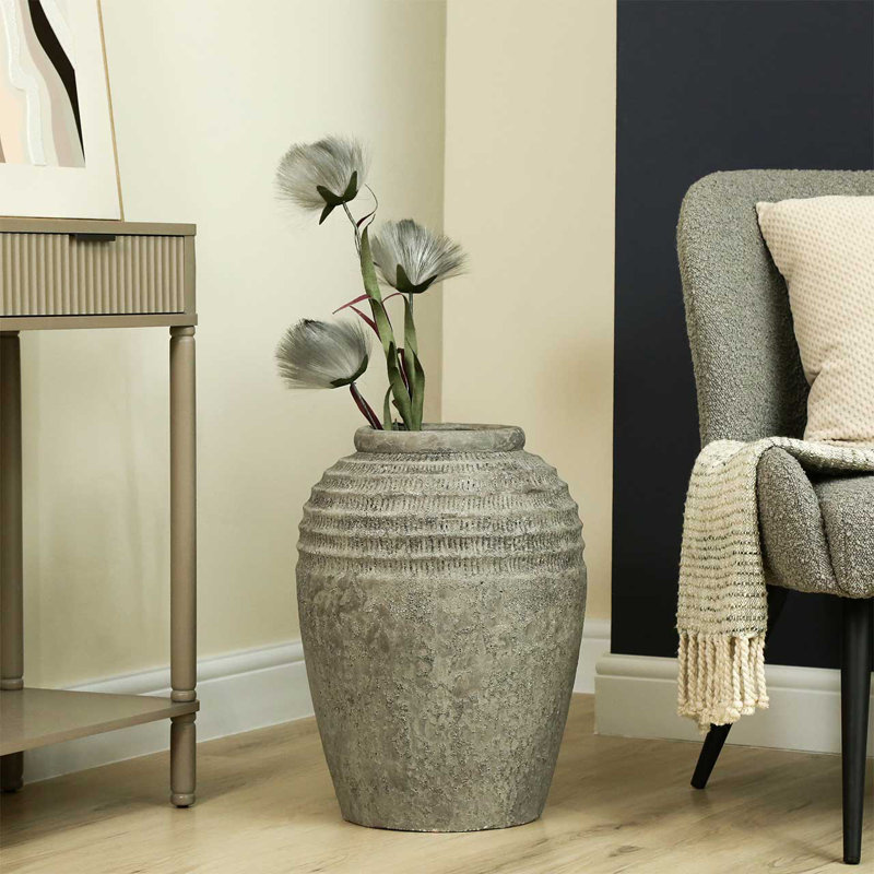 Cerna Terracotta Floor Vase