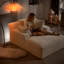 Chaise longue surdimensionnée et rembourrée pour canapé-449240478
