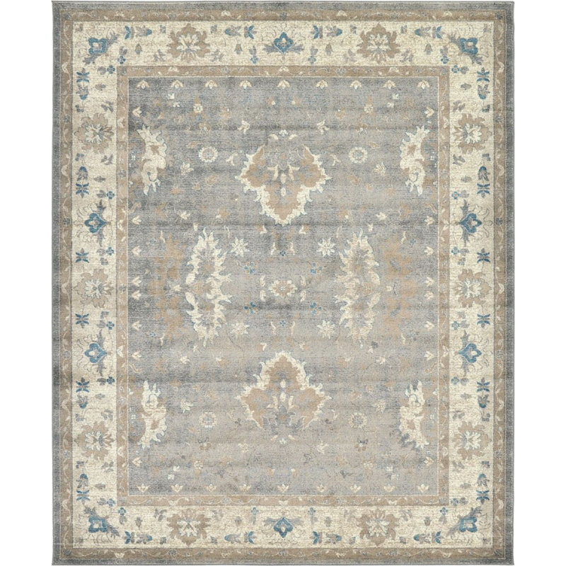 Linz Floral Indoor Rug, Rectangle 10' x 13'