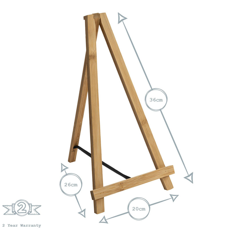 Argon Tableware Folding Wood Tripod Easel