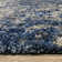 Tapis abstrait bleu / gris Sven
