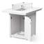 Foyer de table rectangulaire 46 po-130668987-130668991