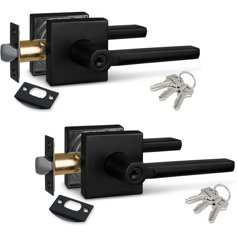 Venetian Keyed Door Lever Multipack