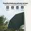 New Patio Balcony Side Awning Collapsible Garden Multi Sizes Multi Colours-412024902-412024909