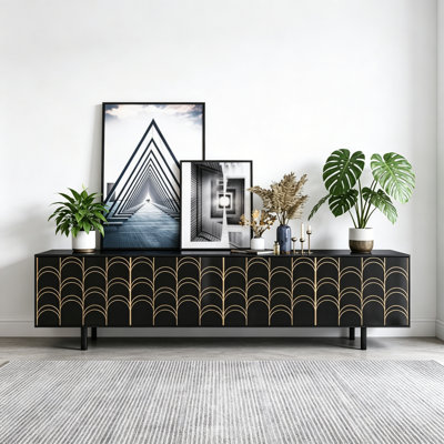 Italian-style Light Luxury TV Cabinet