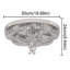 Alachua 8 - Light Crystal Chandelier with Crystal Accents-540483443-553705774