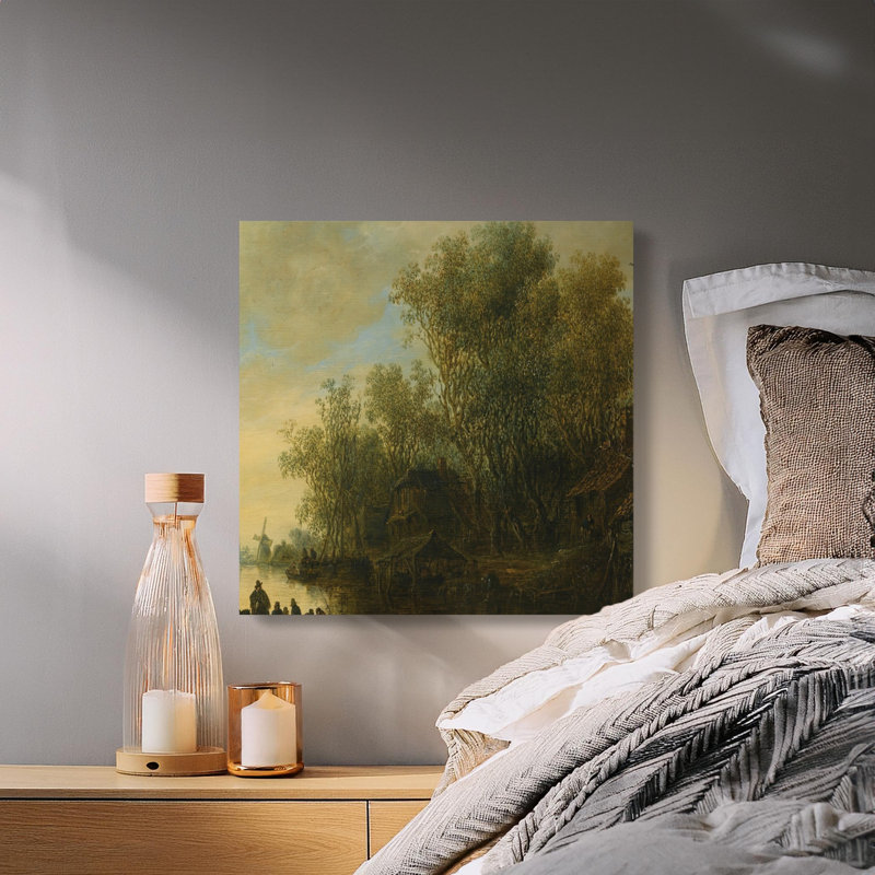 Jiminez Wrapped Canvas Print Set, 16x16