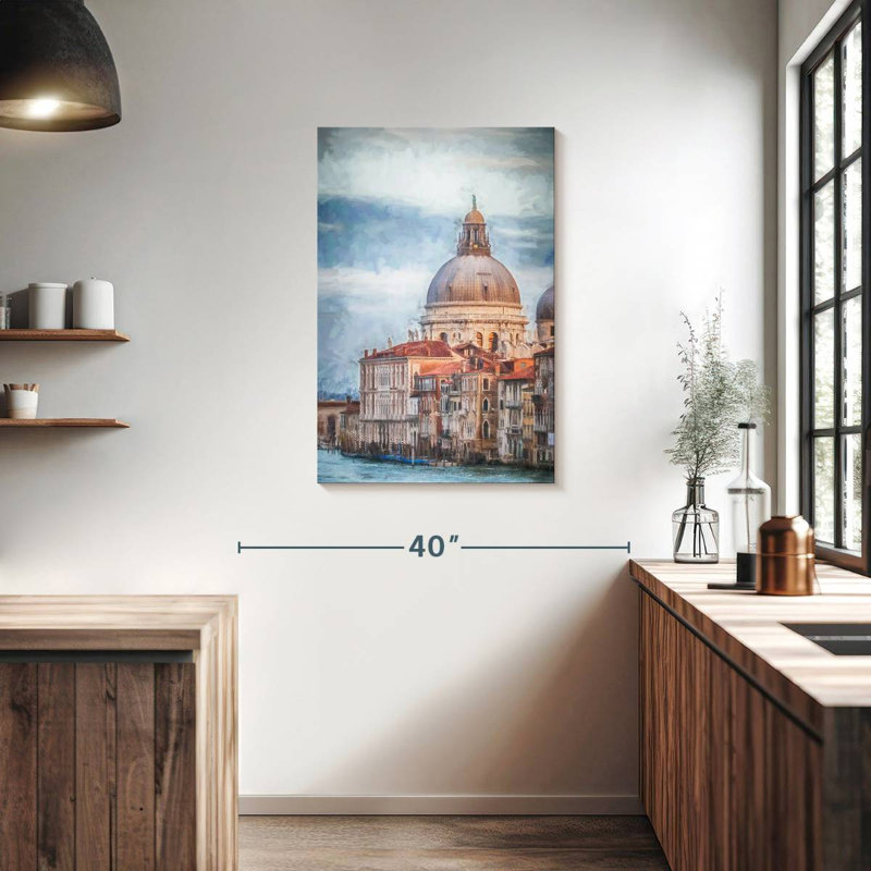 Aime Grand Canal and Sta. Maria Della Salute, H 36 po x l 24 po