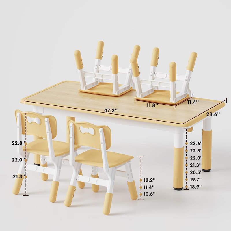Table de jeu / d'activités Villines, Beige