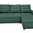 Convertible L-Shaped Sectional Sleeper Sofa Bed-928520535