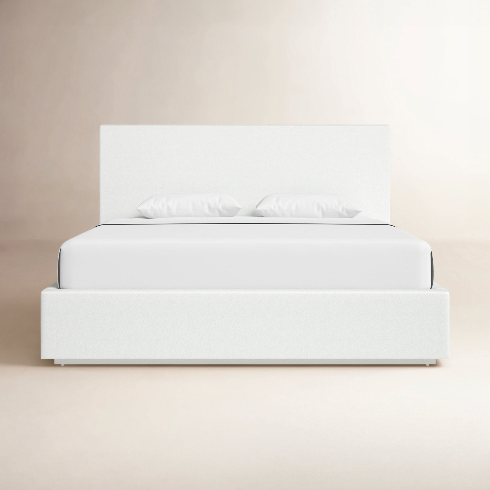 Baccarat Upholstered Bed, California King, Pearl