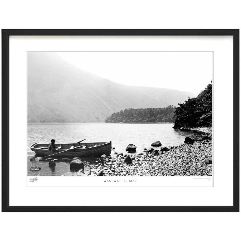 Wastwater, 1889 - Single Picture Frame Print, 28cm H x 36cm W x 2.3cm D