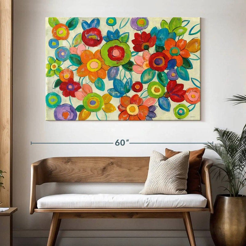Fleurs décoratives Avery I, H 34 po x l 51 po
