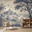 Papier peint Blue Toile-849453127-849453120