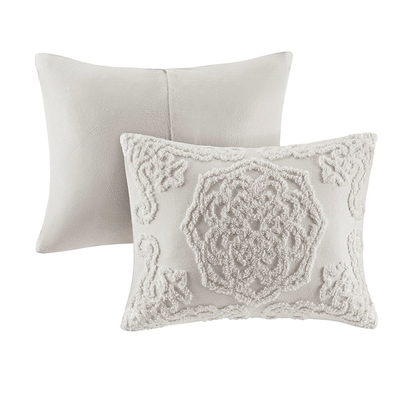 Collection d'édredon en coton et médaillon en coton pour une chambre à coucher très paisible, très grand / très grand lit