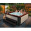 Spa carré en acrylique à 56 jets pour 6 personnes avec ozonateur et haut-parleur intégré American Spas-100965099-100965100
