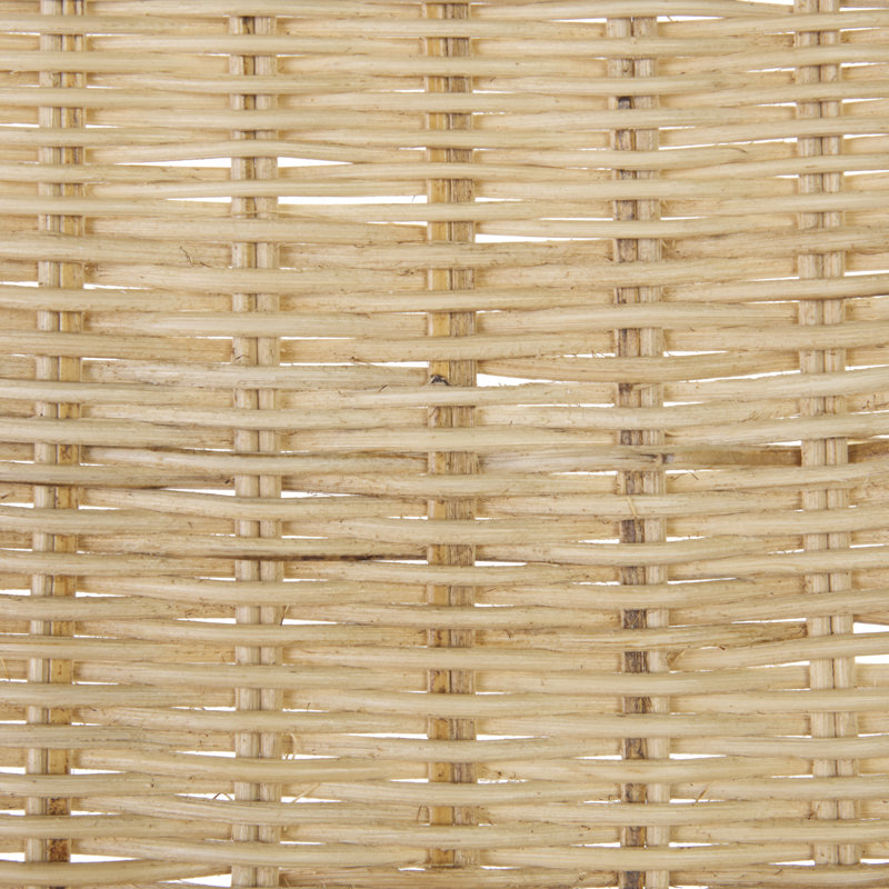 Chaise tissée Comptom, Clair naturel