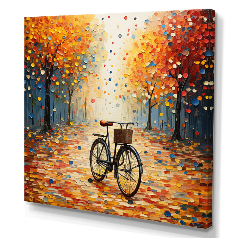 «Pedals», impression sur toile, H 24 po x l 24 po x P 1 po, Toile tendue