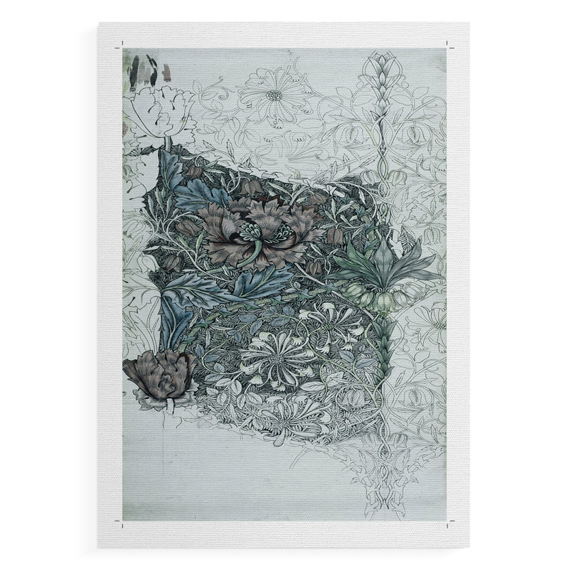 Impression rétro vintage CXLVII - reproduction de toile seulement - non encadrée, H 12 po x l 8 po