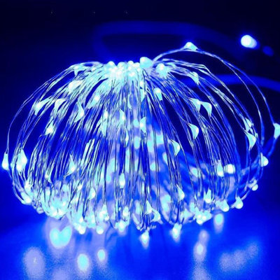 Dametria 66 ft Solar  String Light  200 - Bulb LED  Fairy String Lights Holiday Decorations
