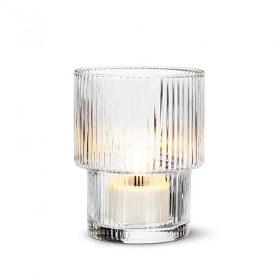 3.5'' H Glass Tabletop Votive Holder
