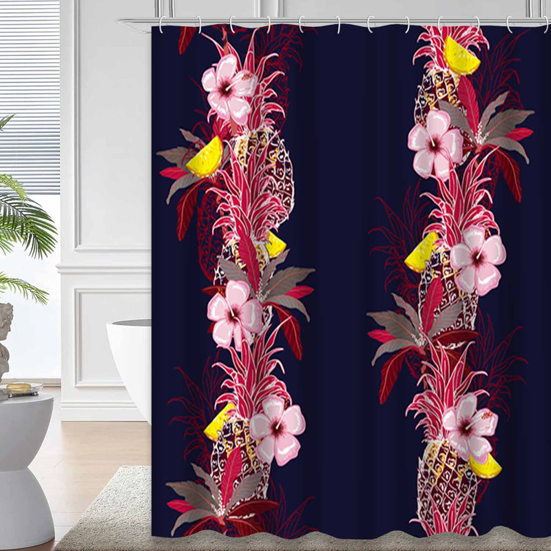 Rideau de douche Beautiful Summer, L 72 po x l 84 po