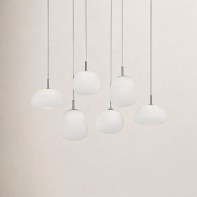 Hughie Dimmable 6 - Light Pendant