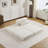 Compression Mahjong Sofa, Convertible Floor Sofa Bed, DIY Boneless Modular Sectional, No Assembly, Circle Fleece Fabric, Oversized Single Seater With Pillow And Ottoman-96176035