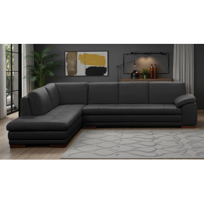 Canapé modulaire en cuir 2 pièces Nottingham