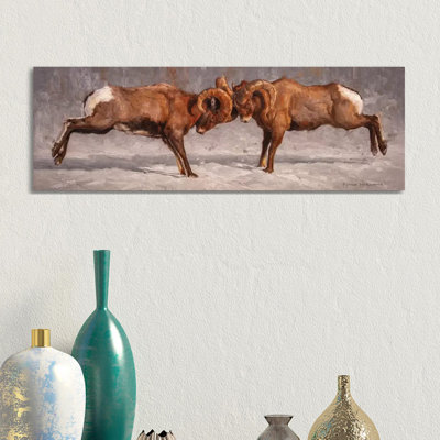 Make or Break 1 Piece Panoramic Painting on Canvas