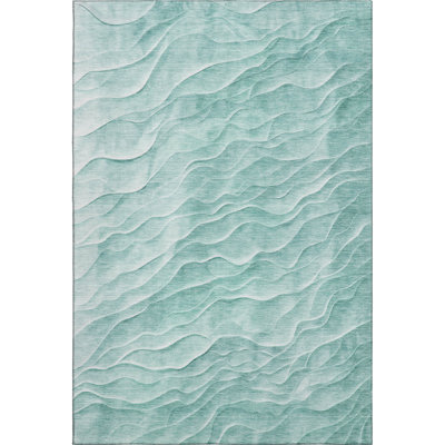 Premium Machine Washable Harjo AMF1614 Waves Rug