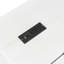 Grand lit escamotable avec grands tiroirs et port USB, blanc brossé-1117070619