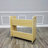 Wood Book Cart Library Cart Pew Cart Magazine Rack Moving Cart Rolling Storage Cart 32X30X13"