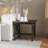 Cudahy Farmhouse Style Solid Wood End Table with Traditional Crisscross Accents-2130686694-2130686695