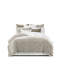 Ensemble de housse de couette en coton orange Parallel-107383940-107383931