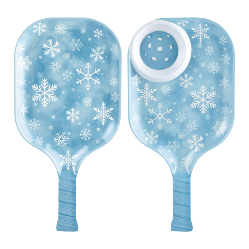 15 3/4" Pickleball Paddle Tray S2, Snowflake