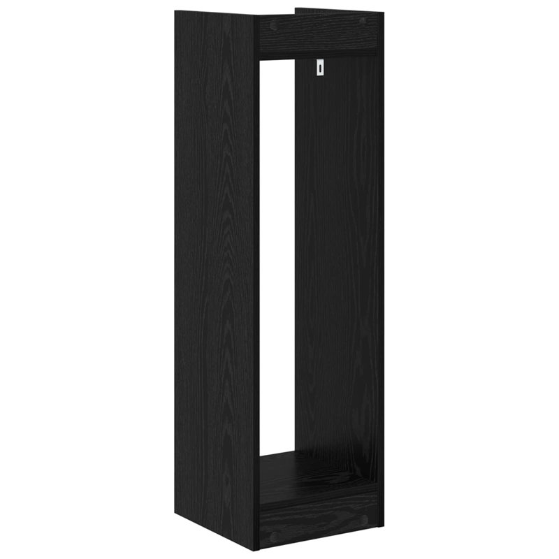 Plant Stand, 100cm H x 30cm W x 30cm D, Black Oak