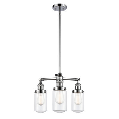 Saroyan 3 - Light Dimmable Globe Chandelier