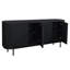 Buffet en bois massif 79,5 po