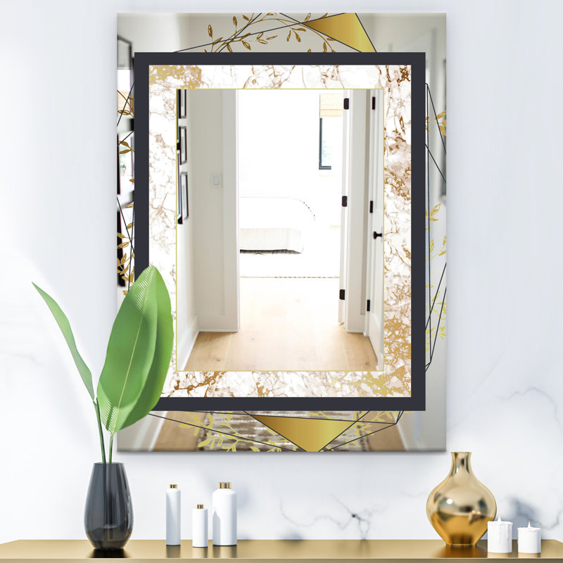 Miroir de salle de bain Botanical, H 24 po x l 32 po