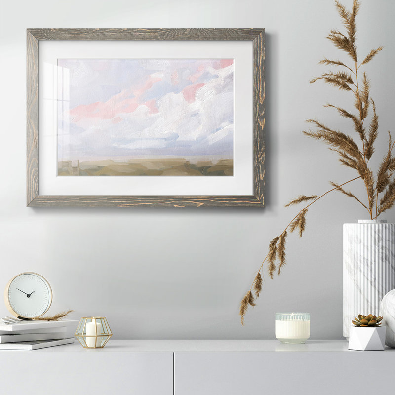 " Sandbridge Beach I ", 14" H x 20" W, Gray