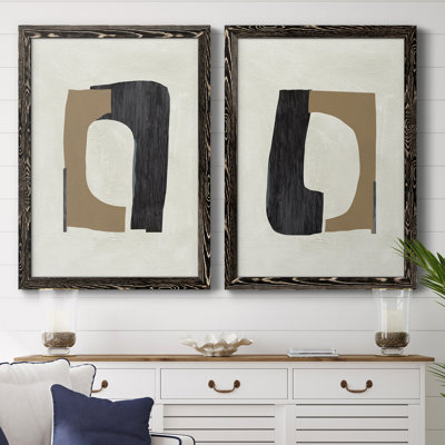 " Cardboard Cutouts I " 2 - Pieces