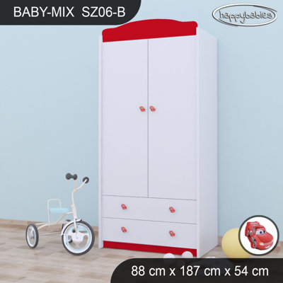 Baby 2 Door Wardrobe