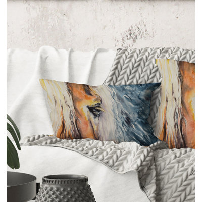 Animal Print Throw Pillow